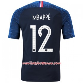 Maillot/Tenue France Mbappe 12 Domicile Coupe du monde 2018